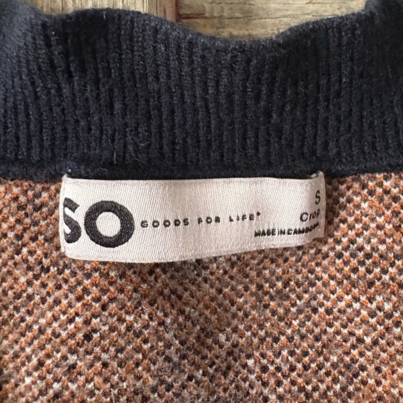 SO size small plaid sweater vest - Picture 2 of 3